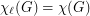 $ \chi_\ell(G)=\chi(G) $