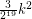 $ \frac{3}{2^{19}}k^2 $